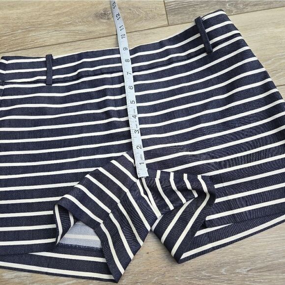 New  LOFT The Riviera Short striped shorts navy white nwt size 4 shorts - Picture 6 of 12